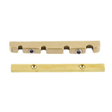 Maxbell 4 String Bass Guitar Nut Length 38mm Adjustable Height for String Instrument