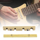 Maxbell 4 String Bass Guitar Nut Length 38mm Adjustable Height for String Instrument
