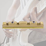 Maxbell 4 String Bass Guitar Nut Length 38mm Adjustable Height for String Instrument
