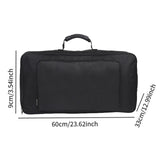 Maxbell Guitar Effects Pedal Board Carry Bag Pedalboard Zipper Pouch for Performance