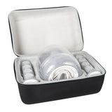 Maxbell Speaker Protective Case Cover Shock Absorption Soft Lining Hard Storage Case grey lining