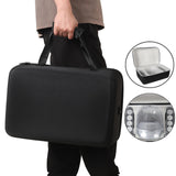 Maxbell Speaker Protective Case Cover Shock Absorption Soft Lining Hard Storage Case grey lining