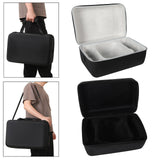 Maxbell Speaker Protective Case Cover Shock Absorption Soft Lining Hard Storage Case grey lining