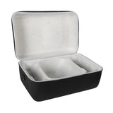 Maxbell Speaker Protective Case Cover Shock Absorption Soft Lining Hard Storage Case grey lining