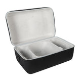 Maxbell Speaker Protective Case Cover Shock Absorption Soft Lining Hard Storage Case grey lining