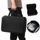Maxbell Speaker Protective Case Cover Shock Absorption Soft Lining Hard Storage Case black lining