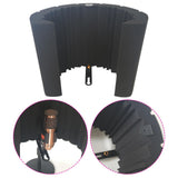 Maxbell Mic Sound Dampening Foam Microphone Isolation Shield for Broadcasting Studio A