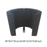 Maxbell Mic Sound Dampening Foam Microphone Isolation Shield for Broadcasting Studio A