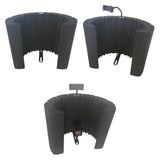 Maxbell Mic Sound Dampening Foam Microphone Isolation Shield for Broadcasting Studio A