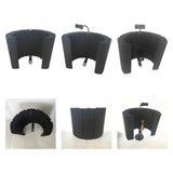 Maxbell Mic Sound Dampening Foam Microphone Isolation Shield for Broadcasting Studio A