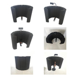 Maxbell Mic Sound Dampening Foam Microphone Isolation Shield for Broadcasting Studio A