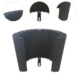 Maxbell Mic Sound Dampening Foam Microphone Isolation Shield for Broadcasting Studio A
