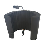 Maxbell Mic Sound Dampening Foam Microphone Isolation Shield for Broadcasting Studio B
