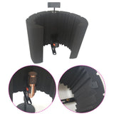 Maxbell Mic Sound Dampening Foam Microphone Isolation Shield for Broadcasting Studio C