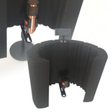 Maxbell Mic Sound Dampening Foam Microphone Isolation Shield for Broadcasting Studio C