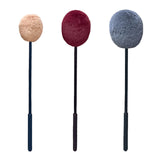 Maxbell Egong Mallet Large and Low Gongs Mallet for Yoga Acoustic Percussion Playing Brown 37x8x5cm