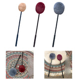 Maxbell Egong Mallet Large and Low Gongs Mallet for Yoga Acoustic Percussion Playing Brown 37x8x5cm