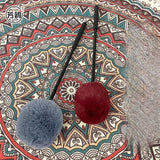 Maxbell Egong Mallet Large and Low Gongs Mallet for Yoga Acoustic Percussion Playing Gray Blue 37x10x7cm