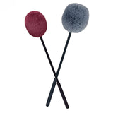 Maxbell Egong Mallet Large and Low Gongs Mallet for Yoga Acoustic Percussion Playing Gray Blue 37x10x7cm