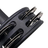 Maxbell Handheld Tambourine Ergonomic Handle Grip Handbell for Kids Adults KTV Party