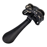 Maxbell Handheld Tambourine Ergonomic Handle Grip Handbell for Kids Adults KTV Party