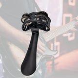 Maxbell Handheld Tambourine Ergonomic Handle Grip Handbell for Kids Adults KTV Party