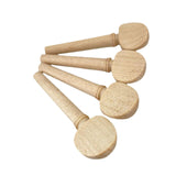 Maxbell 4Pcs Violin Peg Lightweight Easy to Use Practical Sturdy for 4/4 Size Violin