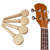 Maxbell 4Pcs Violin Peg Lightweight Easy to Use Practical Sturdy for 4/4 Size Violin