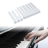 Maxbell Piano Keytops Key Accessory Easy to Install Instrument Accessory Replacement 51mm