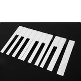 Maxbell Piano Keytops Key Accessory Easy to Install Instrument Accessory Replacement 51mm