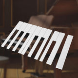 Maxbell Piano Keytops Key Accessory Easy to Install Instrument Accessory Replacement 52mm