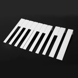 Maxbell Piano Keytops Key Accessory Easy to Install Instrument Accessory Replacement 52mm
