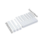 Maxbell Piano Keytops Key Accessory Easy to Install Instrument Accessory Replacement 52mm