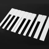 Maxbell Piano Keytops Key Accessory Easy to Install Instrument Accessory Replacement 52mm
