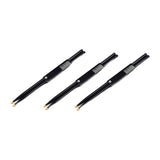 Maxbell Drum Sticks 3 Pairs Gifts Percussion Instruments Accessories for Kids Adults Black