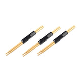Maxbell Drum Sticks 3 Pairs Gifts Percussion Instruments Accessories for Kids Adults Wood