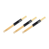 Maxbell Drum Sticks 3 Pairs Gifts Percussion Instruments Accessories for Kids Adults Wood