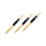 Maxbell Drum Sticks 3 Pairs Gifts Percussion Instruments Accessories for Kids Adults Wood
