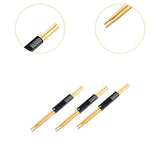 Maxbell Drum Sticks 3 Pairs Gifts Percussion Instruments Accessories for Kids Adults Wood