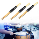 Maxbell Drum Sticks 3 Pairs Gifts Percussion Instruments Accessories for Kids Adults Wood