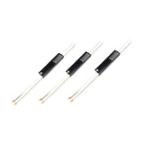 Maxbell Drum Sticks 3 Pairs Gifts Percussion Instruments Accessories for Kids Adults White