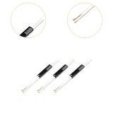 Maxbell Drum Sticks 3 Pairs Gifts Percussion Instruments Accessories for Kids Adults White