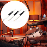 Maxbell Drum Sticks 3 Pairs Gifts Percussion Instruments Accessories for Kids Adults White