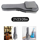 Maxbell Ukulele Bag Gift Dustproof Protective Carrying Case for Outdoor Tour Camping 21 Inch