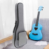 Maxbell Ukulele Bag Gift Dustproof Protective Carrying Case for Outdoor Tour Camping 21 Inch