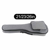 Maxbell Ukulele Bag Gift Dustproof Protective Carrying Case for Outdoor Tour Camping 21 Inch