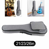 Maxbell Ukulele Bag Gift Dustproof Protective Carrying Case for Outdoor Tour Camping 21 Inch