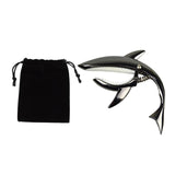 Maxbell Shark Guitar Capo Professional Zinc Alloy Spring Capo for Banjo Bass Ukulele Black