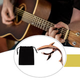 Maxbell Shark Guitar Capo Professional Zinc Alloy Spring Capo for Banjo Bass Ukulele Rose Gold