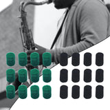 Maxbell 12 Pieces Saxophone Felt Pads Repair Parts Convenient Key Height Positioning Green